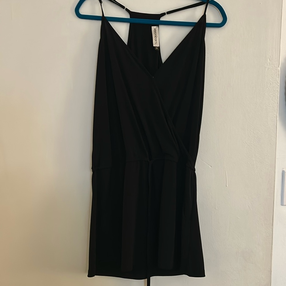Black tank dress
